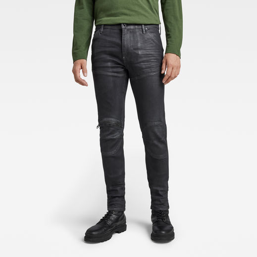 5620 3D Zip Knee Skinny Jeans | グレー | G-Star RAW® JP